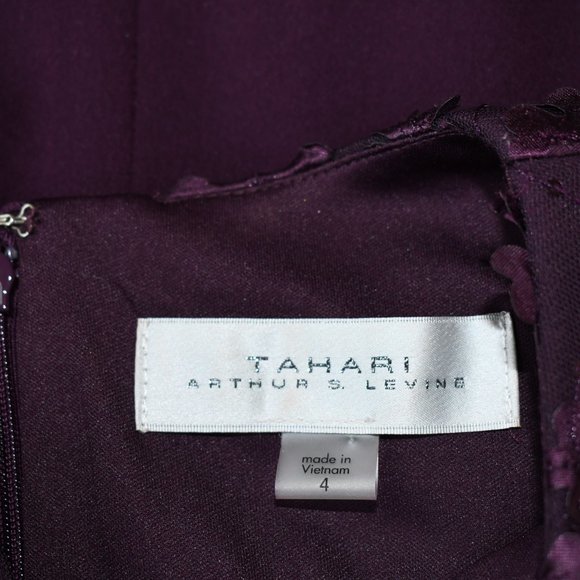 Tahari Purple Dress - Picture 3 of 3
